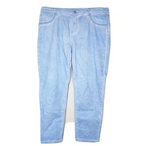 Soft Surroundings Women’s Blue Tye Dye Jeans Pants Women's Size Large New